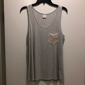 Vertical Stripe Tank